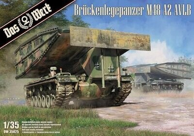 DW35025 Brückenlegepanzer M48 A2 AVLB 1/35