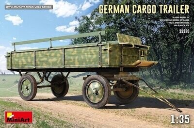 MINI35320 German Cargo Trailer 1-35