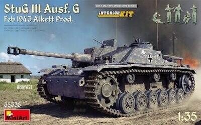 MINI35335 StuG III Ausf G 1943 Interior kit 1-35