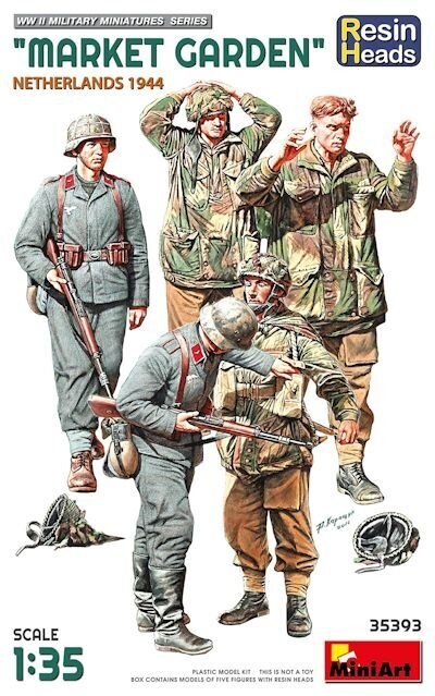 MINI35393 Market Garden Netherlands 1944 Resin Heads 1-35