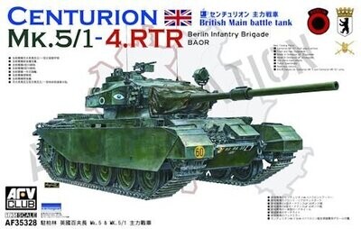 AFV35328 Centurion Mk5 /1 4.RTR Berlin infantry brigade BAOR 1-35 -15%