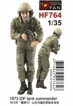 HF764  IDF Tank Commander 1973 (1 fig.) 1-35