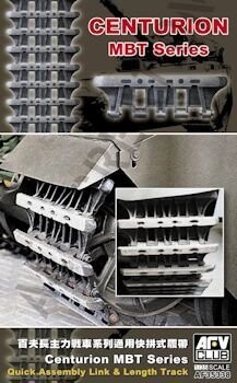 AFV35338  Centurion MBT Series Quick Assembly Link & length Track  1/35