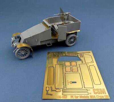 CSMA35007 Set for French Armoured car 1914 type ED photo-etched 1/35
