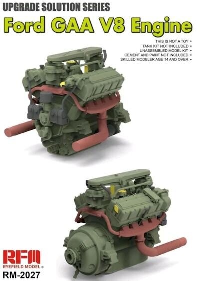 RFM2027 Ford GAA V8 Engine 1/35