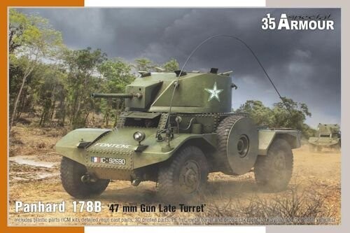 SA35009 Panhard 178B 47 mm Gun Late Turret  1/35