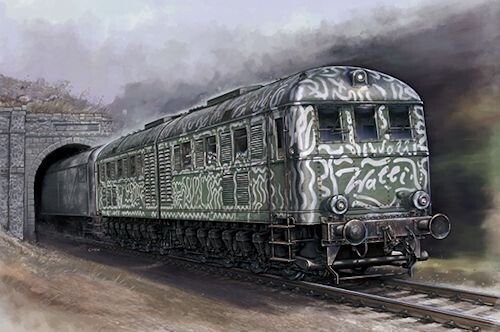 TRUM0225 Wehrmachtslokomotive V188 1/35