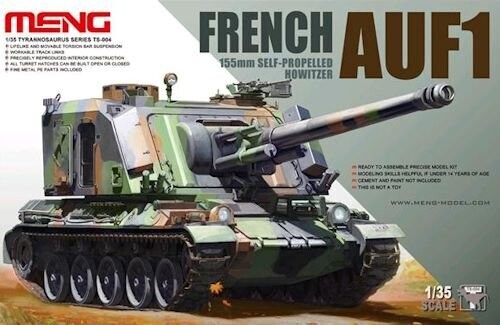MENGTS35004 FRENCH AUF1 - 155MM SELF-PROPELLED HOWITZER 1/35
