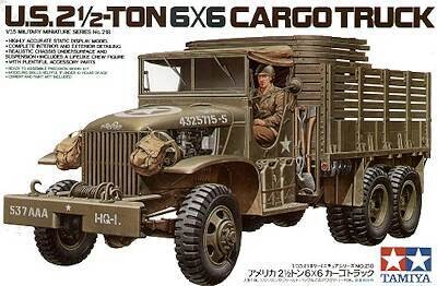 TAM35218 U.S. 2 1/2 -TON 6X6 GARGO TRUCK  GMC 353 1/35