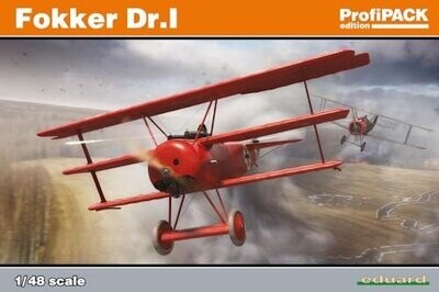 EDU8162 Fokker Dr. I 1/48 WW 1