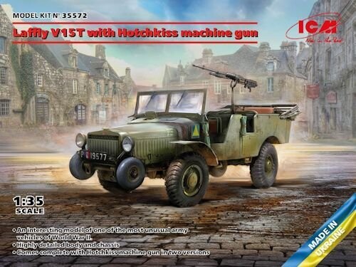 ICM35572 Laffly V15T with Hotchkiss machine 1/35