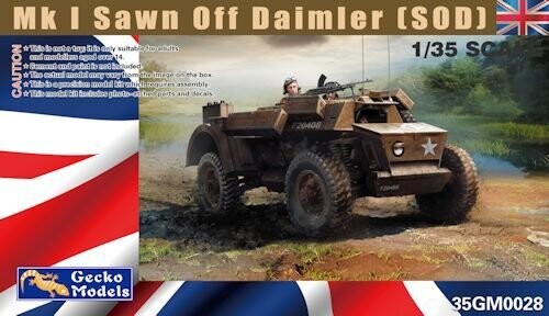 GM35028 Mk 1 Sawn Off Daimler (SOD) 1/35