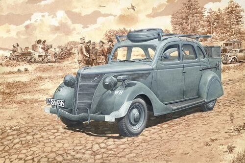 ROD35818 Ford V8-G81A Funkwagen German WW II  1/35