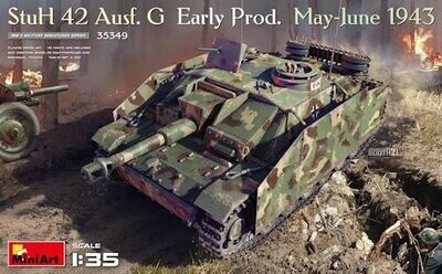 MINI35349 StuH 42 Ausf. G Early Prod May -June 1943 1-35