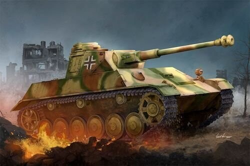 HB80151  Pz.Kpfw.III/IV auf Einheitsfahrgestell(Small Turret)  1/35