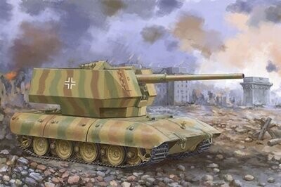 TRUM9585 E-100 Flakpanzer & 12.8cm Flak 40 1/35