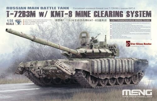 MENGTS35053 T-72B3M w/ KMT-8 Mine Clearing System Russian Main Battle Tank 1/35