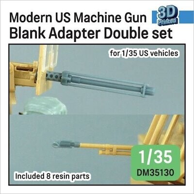 DEFDM35130 Modern US Machine gun Blank Firing Adapter barrel set (for 1/35 US vehicles) 1/35