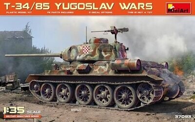 MINI37093 T-34-85 Yugoslav Wars 1/35