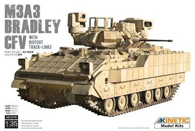 KN61017 M3A3 Bradley CFV with Big Foot track links 1/35 -30%