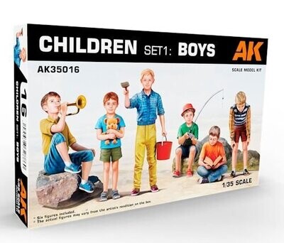 AK35016 Children SET 1: Boys 1/35
