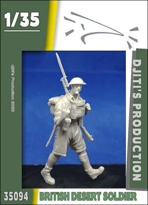 DJITI35094 British Desert Soldier  WW II 1/35