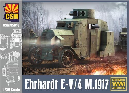 CSM35010 German Armoured Car Ehrhardt E-V /4  M.1917   1/35