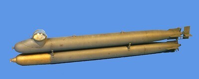 UM021 GERMAN TYPE NEGER HUMAN TORPEDO  1/35