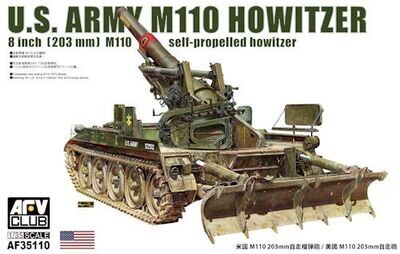 AFV35110 M110 Howitzer US Army 1/35