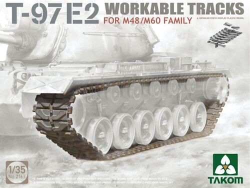 TAKOM2163 T-97E2 Workable Tracks for M48 / M60 Family  1/35