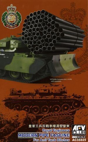 AFVAC35025   Royal Engineers modern pipe fascine (for AF35395) 1-35