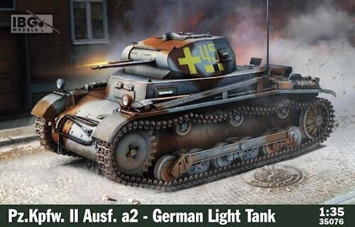 IBG35076  Pz.Kpfw. II Ausf. A2 - German Light Tank 1/35  -20%