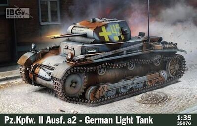 IBG35076 Pz.Kpfw. II Ausf. A2 - German Light Tank 1/35 -20%