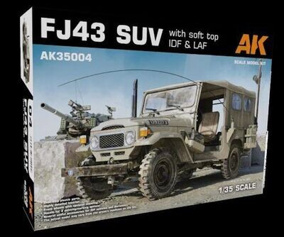 AK35004 FJ43 SUV with Soft top IDF & LAF 1/35