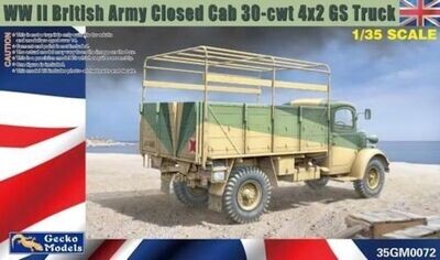 GM35072 WWII British Army Closed Cab 30-cwt 4x2 GS Truck 1/35 -20%