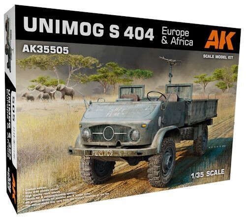AK35505 UNIMOG S 404 EUROPE AND AFRICA  1/35