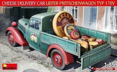 MINI38046 Cheese Delivery Pritschenwagen 1/35