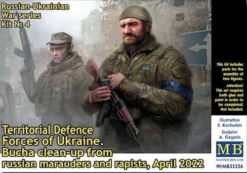 MB35226 Territorial Defence Forces of Ukraine April 2022 KIT N° 4 1-35 -30%