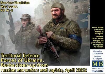 MB35226 Territorial Defence Forces of Ukraine April 2022 KIT N° 4 1-35 -30%