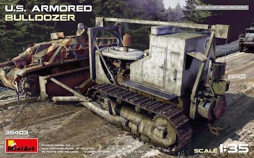 MINI35403 US Armored Bulldozer 1-35
