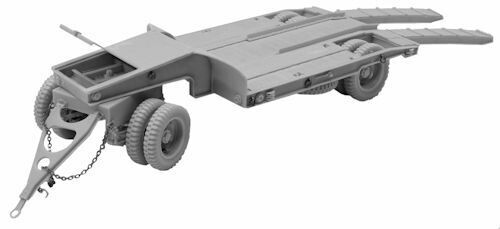 DES35162 Remorque 8T low bed  US WW II 1/35
