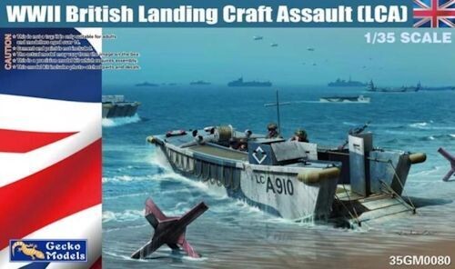 GM35080 WWII British Landing Craft Assault (LCA) 1/35