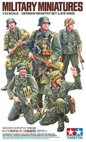 TAM35382 GERMAN INFANTRY SET  LATE WW II 1/35