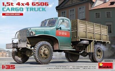 MINI38064 1,5t 4x4 G506 Cargo Truck 1/35 -25%