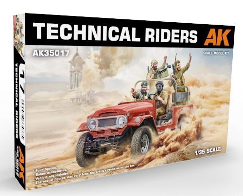 AK35017 Technical Riders 1/35