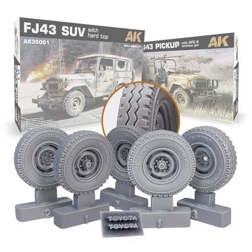 MAC35612 Toyota FJ43 - Road Pattern 2 1/35
