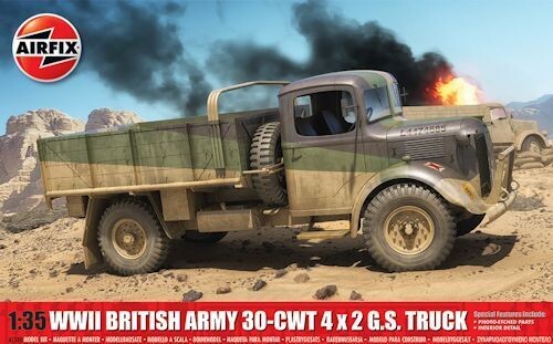 AIRF1380 WWII British Army 30-cwt 4x2 GS Truck  1/35 -25%