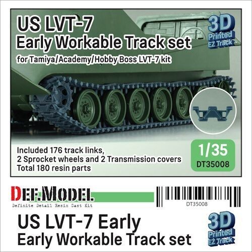 DEFDT35008 US LVT-7 Early Workable Track set (for 1/35 LVT-7 Tamiya/Academy, HB kit) 1/35 -20%
