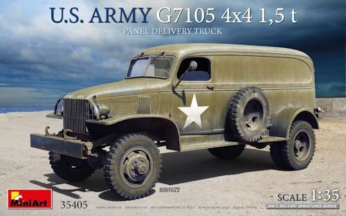 MINI35405 US Army G7105 4x4 1,5T Panel 1-35
