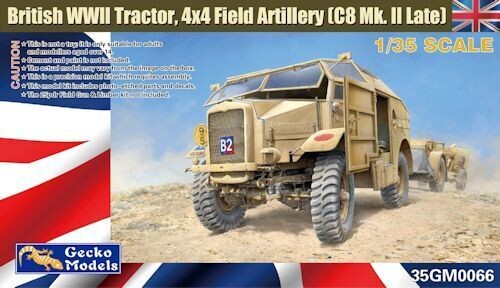 GM35066 British WWII Tractor, 4x4 Field Artillery (C8 Quad Mk. II Late) 1/35